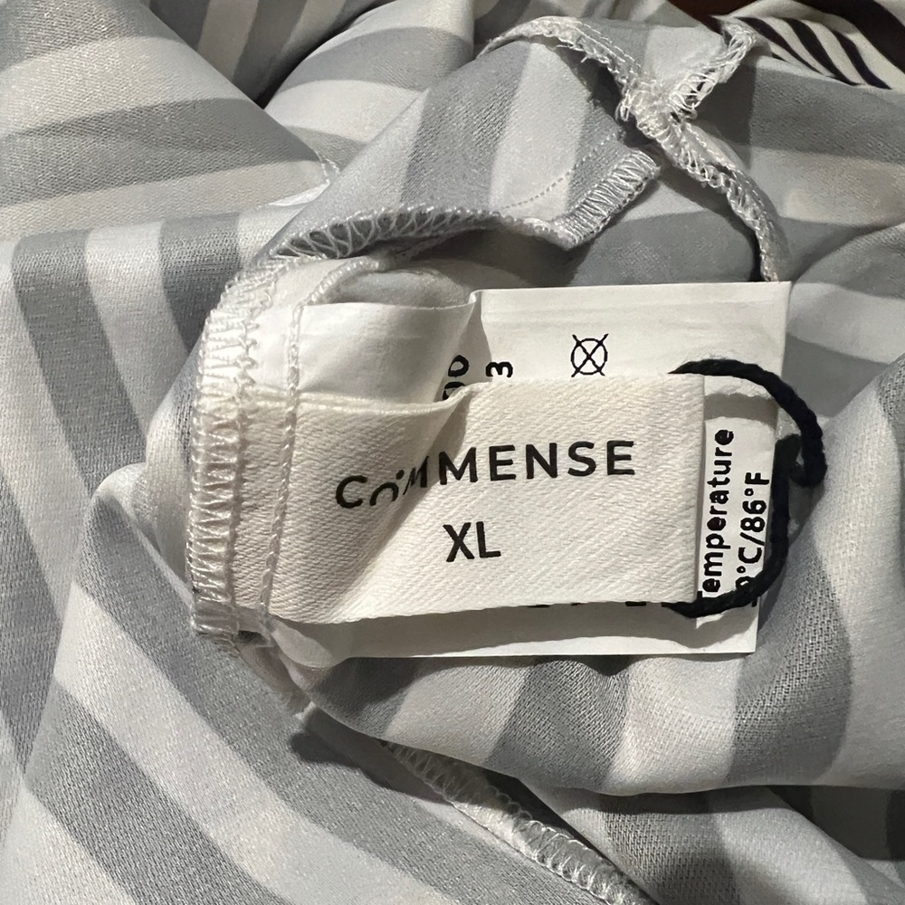 Commense Striped Pleated Cami Long Dress - Picture 12 of 13
